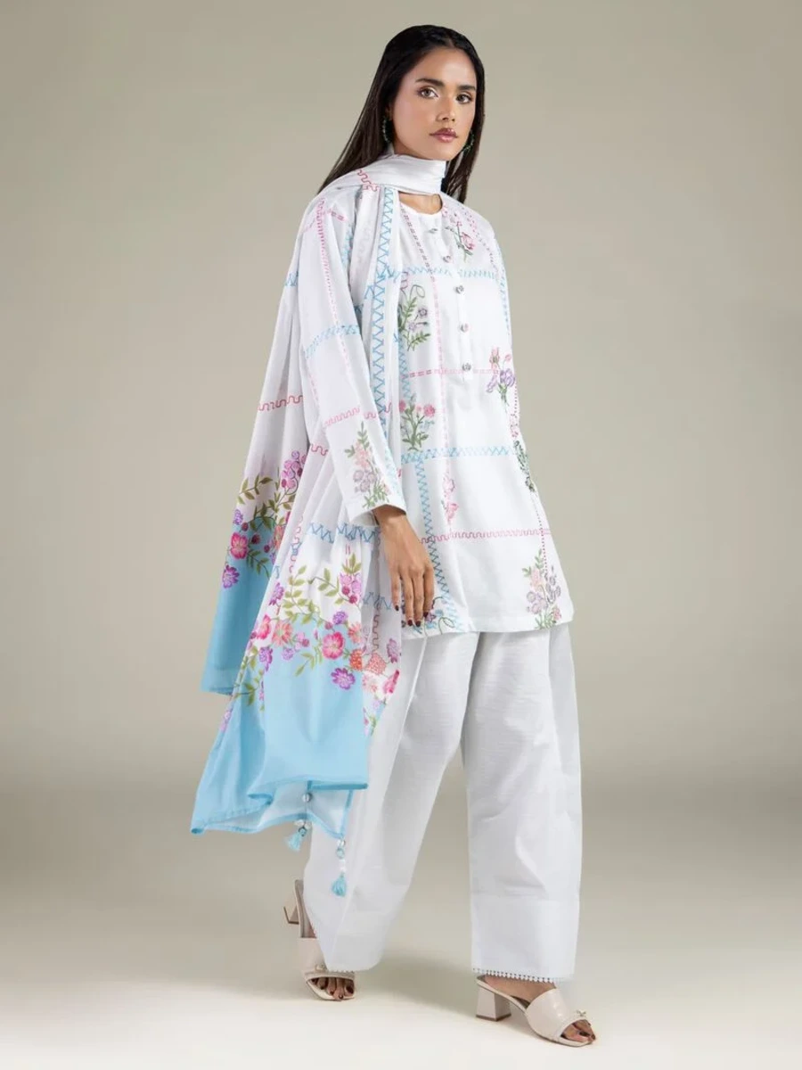FLORAL KURTA