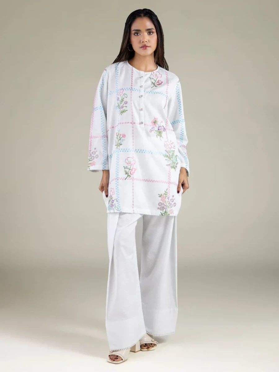 FLORAL KURTA