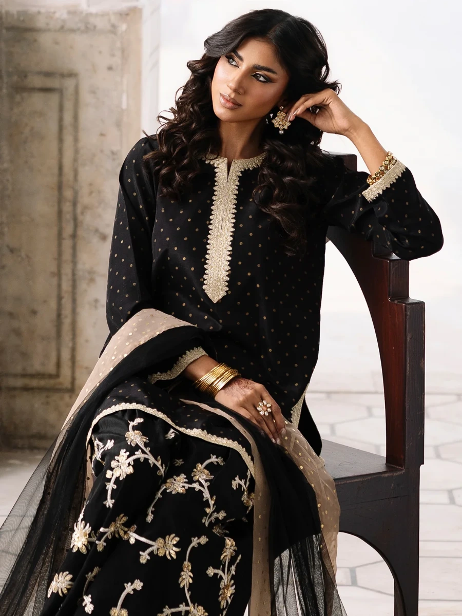 EMBROIDRED 3 PC SUIT