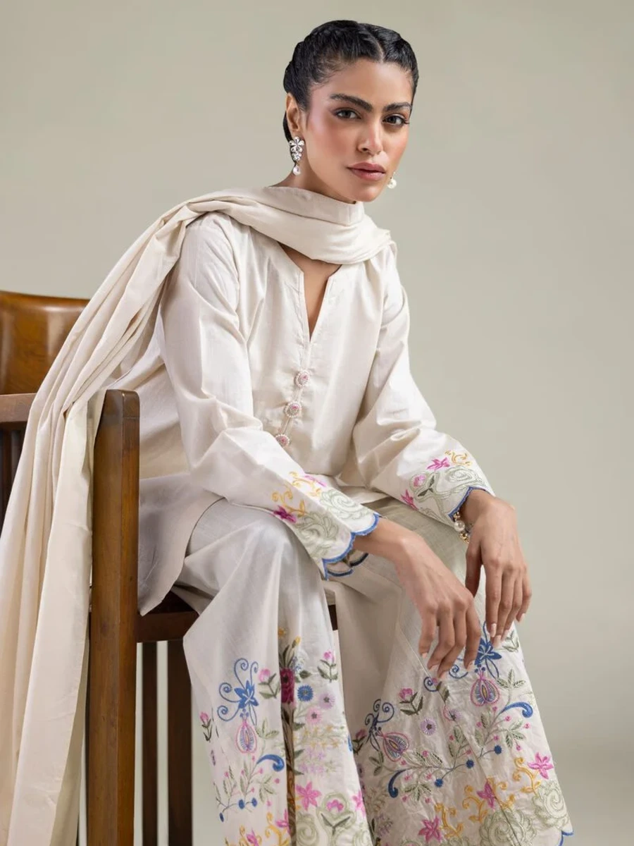 V-NECK KURTA